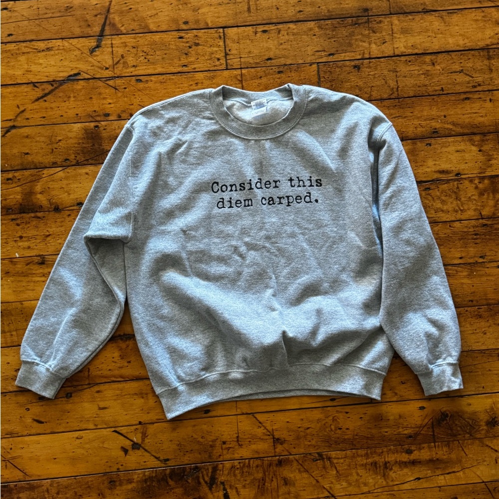 Gildan Heather Gray Sweatshirt
